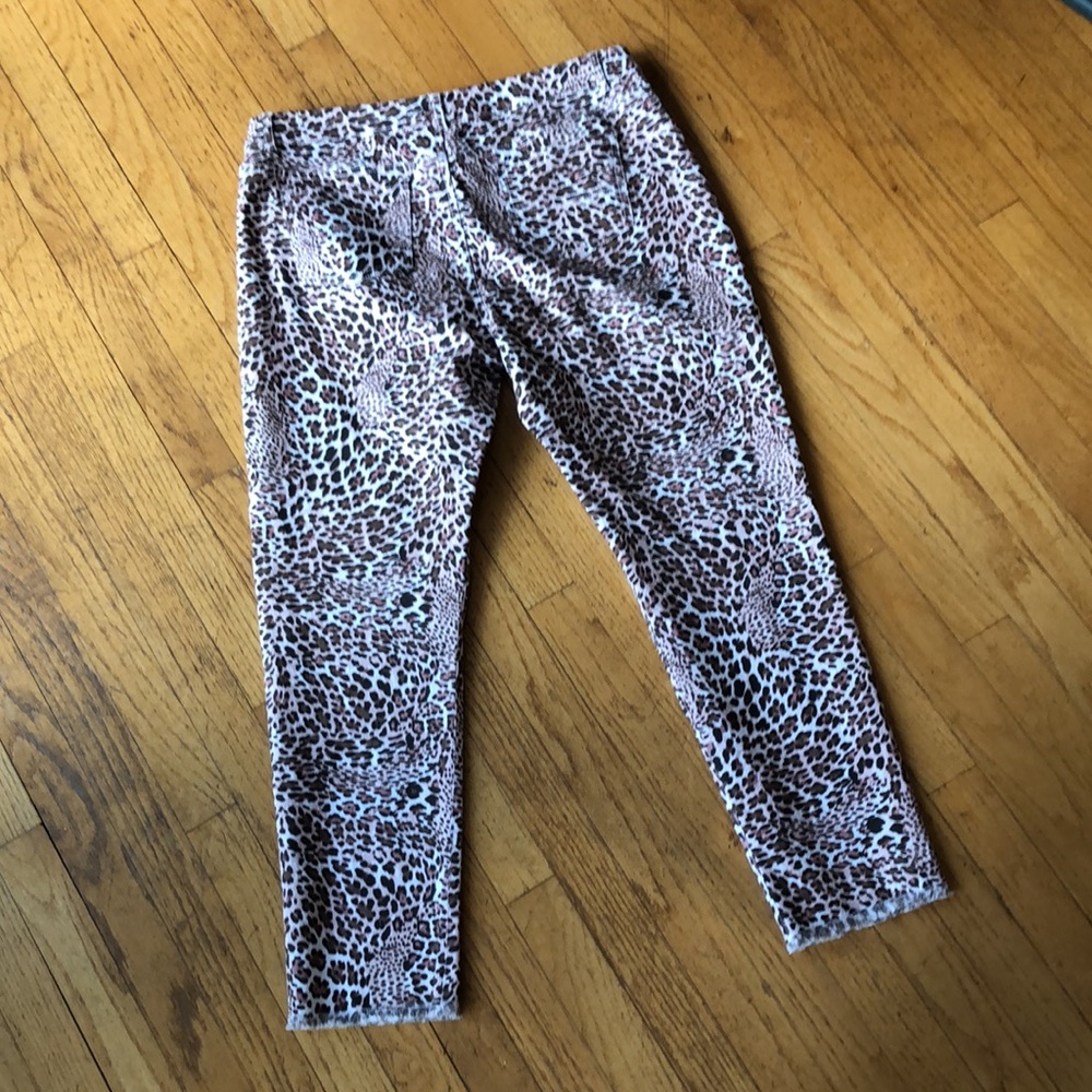 Tyler BOE Cheetah Print Jeans Woman’s Size 14 NWOT - Picture 4 of 9